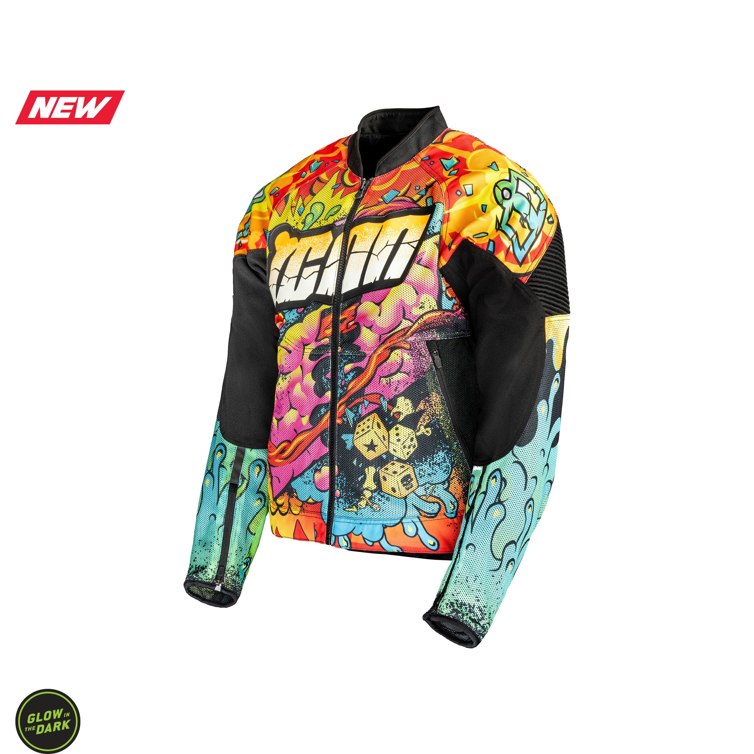 ◆ Smooth Ace tha Hooligan - Revolution Men's Hooligan CE Tiger's Blood Jacket — Ride Icon